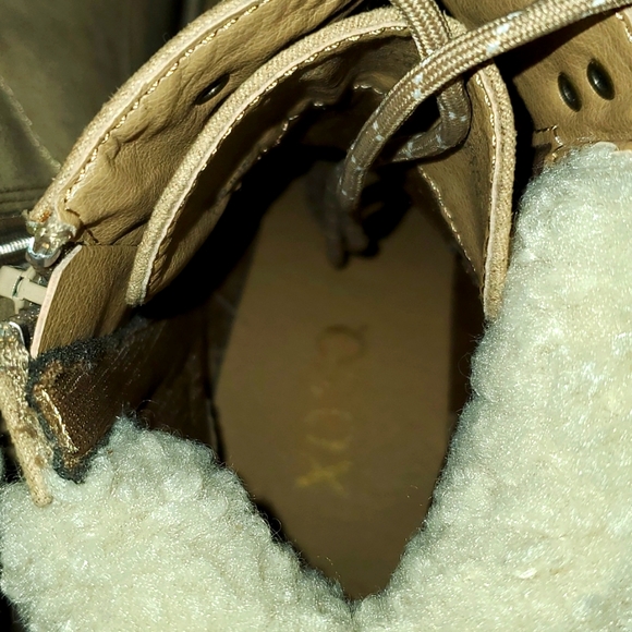 XOXO Maddie-2 Stone Boot Zip Up Closure Lace Front, Heel and Round Toe  6.5 - Picture 10 of 12